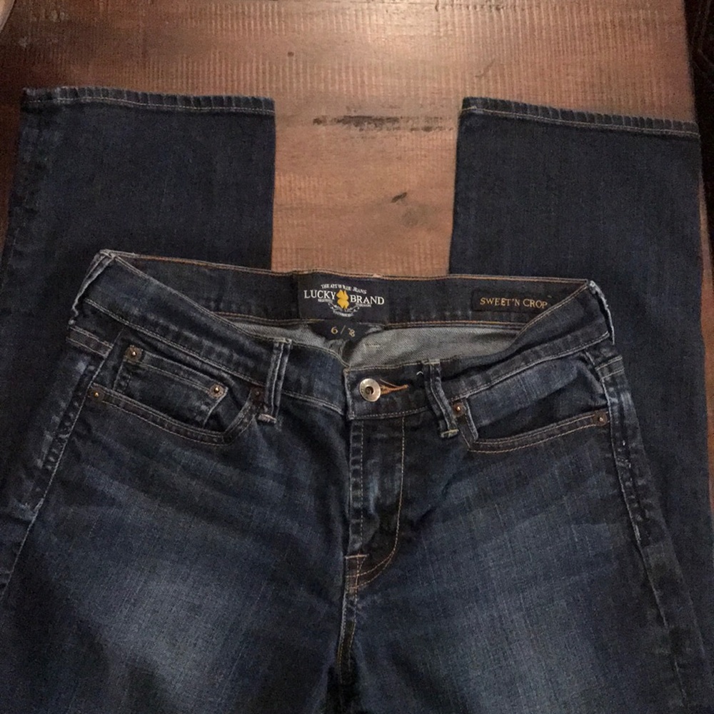 ‼️LAST DAY‼️Lucky Brand Sweet N’ Straight Crop - Picture 4 of 8